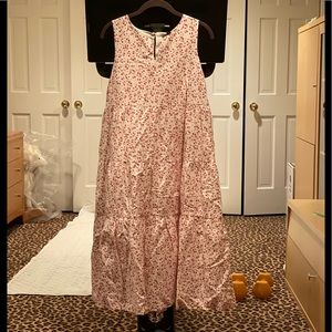 Banana Republic Off the Shoulder Floral Dress - Small